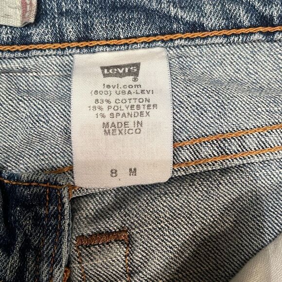 Levi’s Jeans 515 Bootcut Womens 8 Flare Pants Light Denim Cowgirl Western - Picture 3 of 8